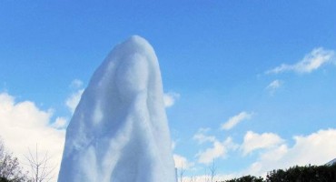 Čitluk: Pogledajte skulpture od snijega i leda akademske slikarice Anele Korać 