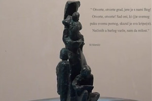 Ljubuški: Spomenik udovicama 