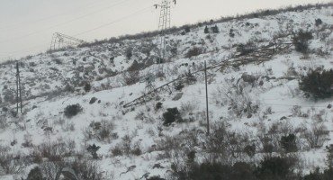 Mostar, kvar na dalekovodu, struja