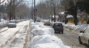 snijeg, Mostar, Hercegovina, snijeg