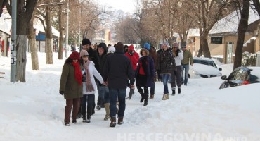 Mostar, sunce, snijeg, Vlada HNŽ
