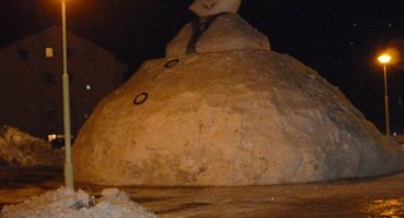 Tomislavgrad: Napravili najvećeg Snješka Bijelića na svijetu?!