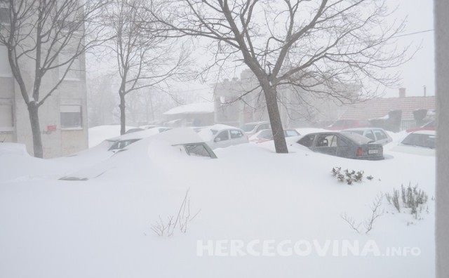 Snijeg Mostar