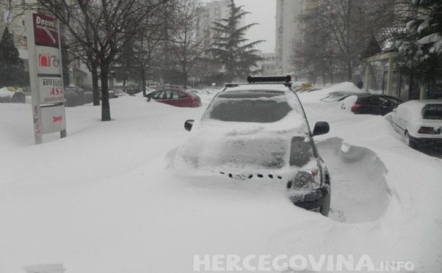 Snijeg Mostar