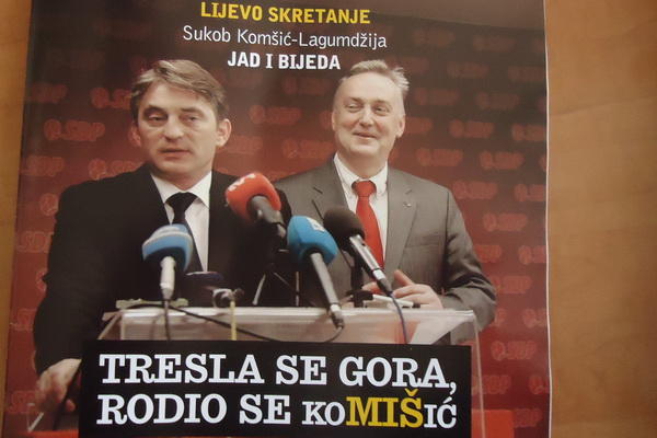 Lagumdžija optužio Komšića: Rušiš SDP po nalogu Hillary Clinton!