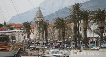 Makarska, snijeg, Makarska