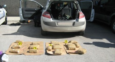 Na području Opuzena i Zagreba zapljenjen 21 kg marihuane