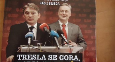 Zlatko Lagumdžija, Željko Komšić, SDP BIH, Željko Komšić, majorizacija, Demokratska fronta, HDZ Hrvatske