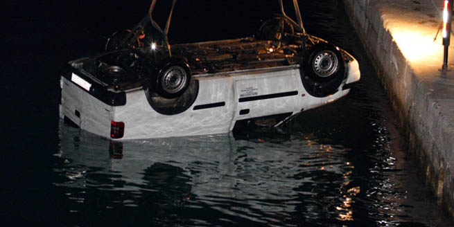 Makarska: Iz mora izvukli automobil i leš stradalog muškarca