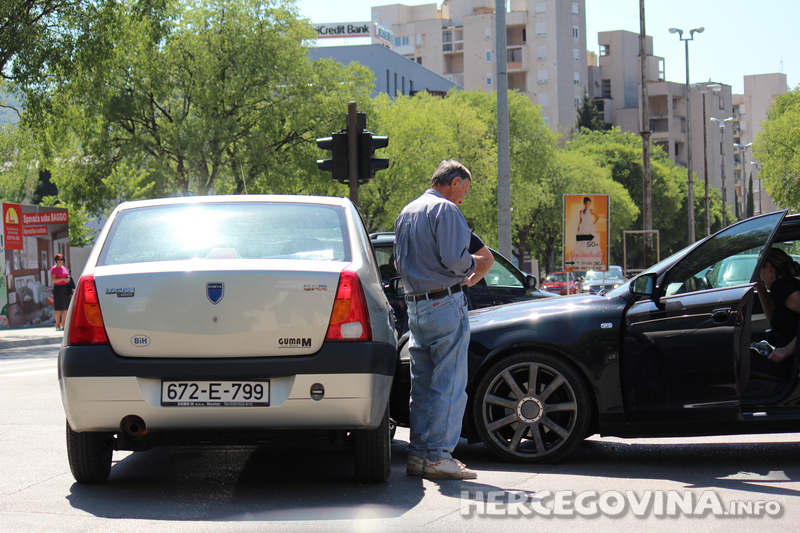 Mostar: Prometna nezgoda kod Mepas Malla