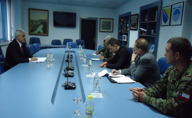Bešlić upoznao general-bojnika Briegera s političkom situacijom u Mostaru 