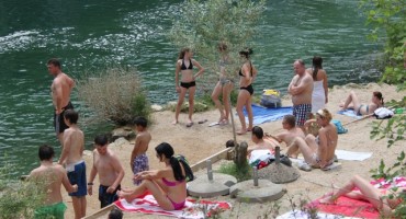 vodopad kravice, kravice, Ljubuški, kupanje, trebižat, vodopad kravice, kravice