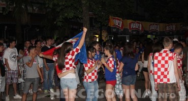 Hrvatska, Mostar, slavlje