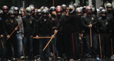 Ruski huligani napali Bad Blue Boyse u Kijevu!