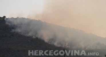Međugorje, požar, križevac
