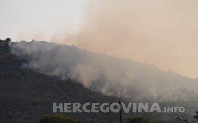 Međugorje, požar, križevac