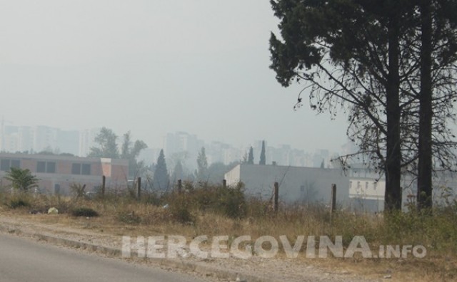 kataklizma, požari, dim, vatra, Mostar