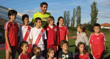 Marin Čilić na atletskom mitingu Bože Gagro