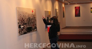 Izložba, Kraljica Katarina Kosaca, Društvo hrvatskih likovnih umjetnika u FBiH, Izložba, Hercegovina