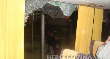 navijački neredi, Konjic, napad