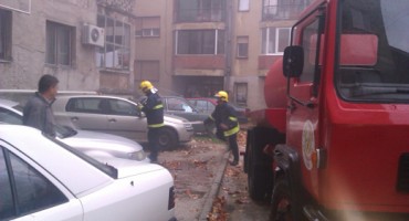 Mostar: Požar kod Novog tržnog, gorio stan radi grijalice!