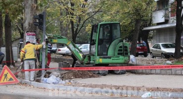 Mostar: Radovi na uređenju ulice Kralja Tomislava u punom jeku