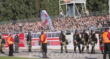 FK Velež, HŠK Zrinjski, policija, Stadion HŠK Zrinjski, FK Velež, Gradski derbi, Gradski derbi Zrinjski - Velež