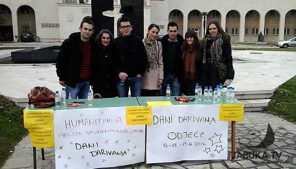 Počeli Dani darivanja Studentskog zbora