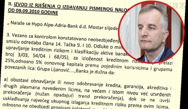 Skandalozno: Jurčić je Lijanovićima dao 50 milijuna KM bez pokrića!