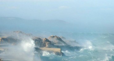 krčki most, rekordni udar bure, Maslenički most 
