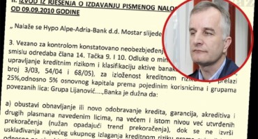 Skandalozno: Jurčić je Lijanovićima dao 50 milijuna KM bez pokrića! 
