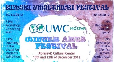 UWC Mostar organizira zimski umjetnički festival