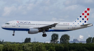 Zrakoplov Croatia Airlinesa vraćen u Zagreb 