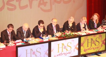 Zagreb, Hrvati u BIH, HNS