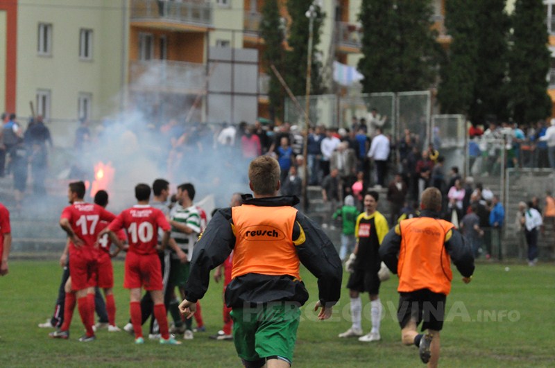 Navijački neredi u Jablanici, fizički napadnut glavni sudac