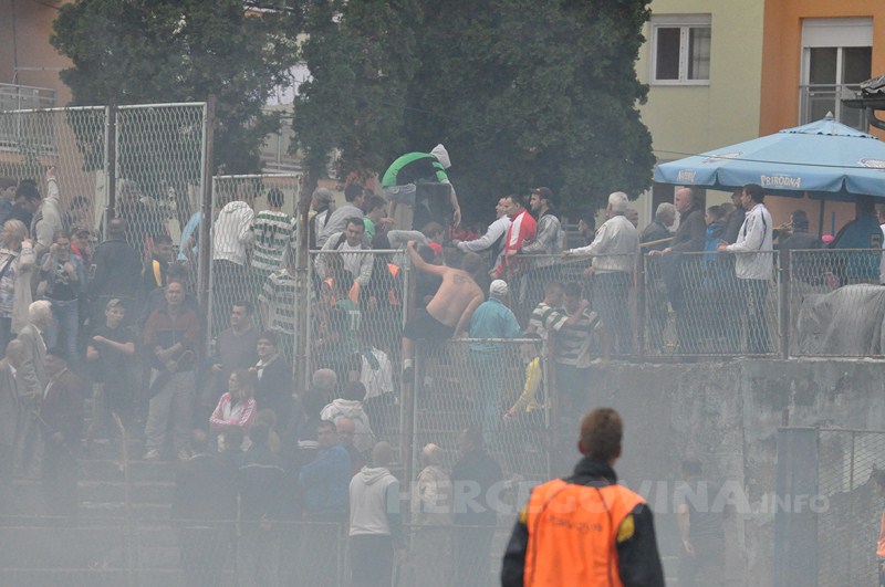 Navijački neredi u Jablanici, fizički napadnut glavni sudac