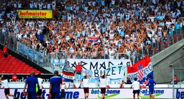 Nakon utakmice ARMADA je još 45 minuta navijala slaveći pobjedu