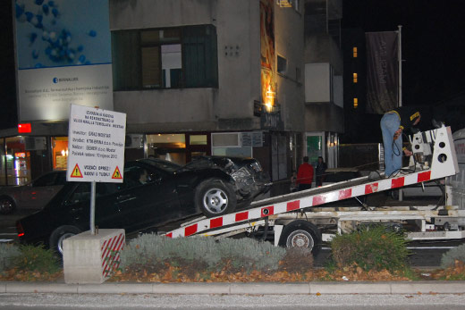 Mostar: Prometna nesreća na Starom igralištu