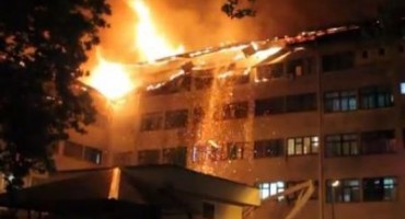 požar, Bihać, bolnica