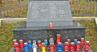 Služena sv. misa za pobijene na Maglicama 