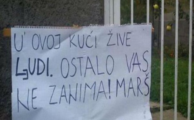 Poruka popisivačima u BiH