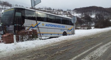 autoprevoz, autobus, snijeg