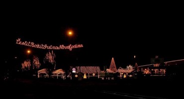 zimski grad, Mostar, doček 2014. na otvorenom