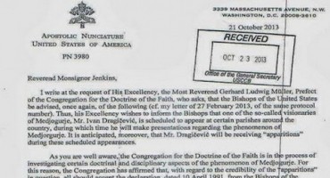 Međugorje, Vatikan, SAD, vigano