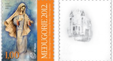 Poštanska markica HP Mostar 'Međugorje 2012' među 12 najboljih na svijetu!!!