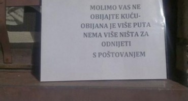 lopovi, poruka, Sarajevo