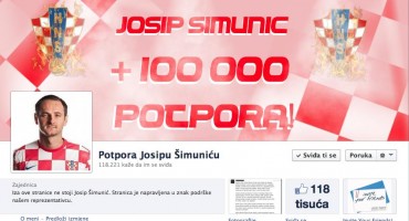Za 24 sata stranicu potpore Josipu Šimuniću na Facebooku podržalo preko 128.000 ljudi