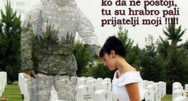 zbog kojeg ćete plakati: 'Ćaća, govorin ti na tvon grobu, jesi li se zato borija?' 