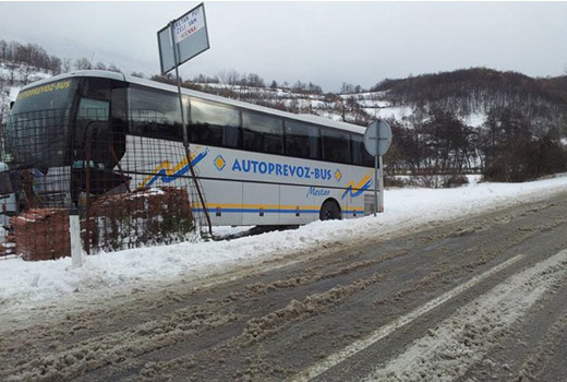 Autobus mostarskog prijevoznika "Autoprevoz-bus" sletio s ceste