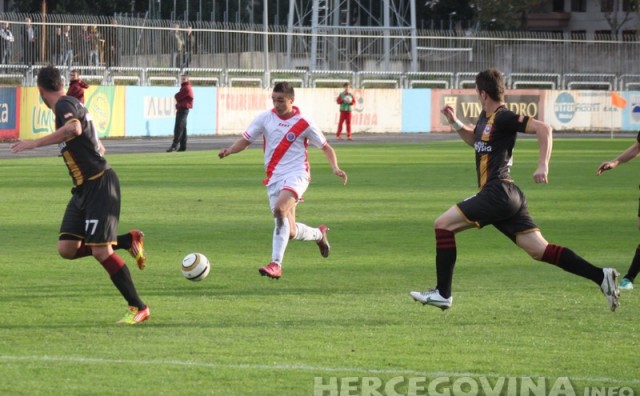 PL BiH: HŠK Zrinjski-FK Sarajevo 1:1